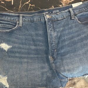 Old Navy Dark Blue Denim Shorts